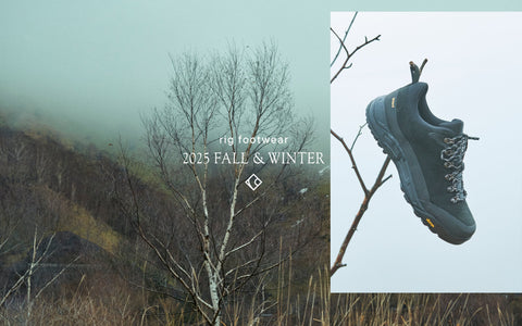 　rig25FW 全ラインナップを試せる6日間!!rig初のPOPUP STORE｜noook ANNEXにて期間限定開催